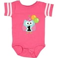 thumbnail image 3 of Inktastic 1st Birthday Party Girls Owl Girls Baby Bodysuit, 3 of 5