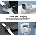 thumbnail image 3 of Cargador inalámbrico Mini Dock Cargador Smartwatch para Apple Watch 8 7 6 (USB blanco) Ehuebsd Para estrenar, 3 of 9