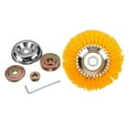 thumbnail image 1 of koolsoo Nylon Wire Brush Cutter Head Brush Cutter Grass Mower Tool Universal Replacement with Accessories, 1 of 9