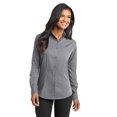 thumbnail image 1 of Camisa Port Authority® Ladies Tonal Pattern Easy Care. L613 Gris 4XL Autoridad Portuaria L613, 1 of 1