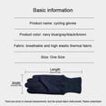 thumbnail image 5 of Unisex Men's Suede Winter Non-slip 2 Cut Fingers Touchscreen Texting Gloves for Fishing Photographing Cycling Outdoor, 5 of 6