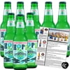 H2OPS Sparkling Hop Water 8PK- Grapefruit, 0 Alcohol, 0 Calorie, (8 Pack Glass Bottles) Craft Brewed, Premium Hops, Lightly Carbonated, Gluten Free, Unsweetened, NA Beer