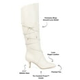 thumbnail image 2 of Brinley Co. Womens Tru Comfort Foam™ Wide Calf Wrap a Round Lace Boot, 2 of 7
