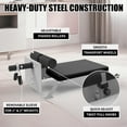 thumbnail image 2 of GloryStar Nordic Curl Bench, Portable Home Gym Equipment with Wheels for Hamstring and Glute Workouts, Compact Leg Curl Machine for Nordic and Reverse Curl Exercises, 2 of 6