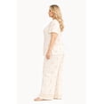 thumbnail image 2 of Conjunto bordado escote V Roman Fashion /Tallas Extras, 5134 (Beige) beige 42, 2 of 5