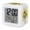 Golden Yellow, Sage Green, Oatmeal, Amber, variant on Sunflowers Rustic Digital Alarm Clock for Bedrooms,Smart LED Alarm Clock with 7 Color Changing Night Light,Country Eucalyptus Leaves Farmhouse Silent Wake Up Clocks for Sleep Study Cooking 3.2"x3.2"