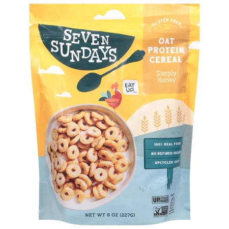 SEVEN SUNDAYS - Honey Grain Cereal - 8 Oz Case of 6