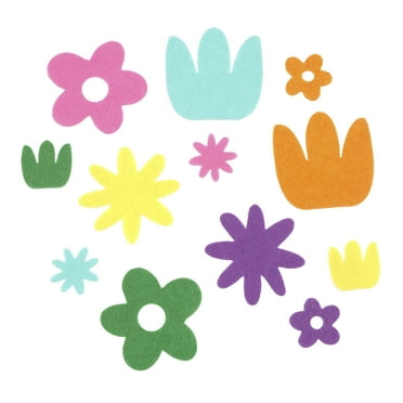 Felt Flowers Scrap Pack - 50ct. by Creatology™