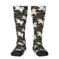 thumbnail image 2 of Lsque Lilies Flowers Printed Crew Socks Men's Women's LightWeight Thin Casual Calf Socks ,Knee High Socks,Cotton Socks, 2 of 9
