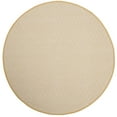 thumbnail image 4 of SAFAVIEH Montauk Terrence Geometric Diamond Cotton Area Rug, Ivory/Gold, 6' x 6' Square, 4 of 10