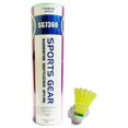 thumbnail image 1 of Sports Gear SG7360 Nylon Badminton Shuttlecock , Fast Recovery & Stable Trajectory | Green , Pack Of 6, 1 of 5