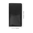 CIMAXIC Car Registration Insurance Card Holder Black Pu Wallet ...