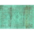 thumbnail image 1 of Ahgly Company Indoor Rectangle Medallion Turquoise Blue Traditional Area Rugs, 8' x 10', 1 of 4