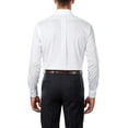 thumbnail image 3 of IZOD mens Regular Fit Stretch Solid Button Down Collar Dress Shirt, White, 15 -15.5 Neck 34 -35 Sleeve Medium US, 3 of 4