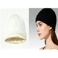 thumbnail image 2 of 2026 New Satin Lined Beanie for Women & Men, Warm Cuffed Beanie for Cold Weather, 2 of 9