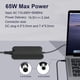 thumbnail image 2 of Cargador portátil TREE.NB Universal 65 W 45 W AC para Dell Inspiron, 2 of 7