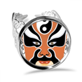 thumbnail image 1 of Colorful Beijing Opera Head Pattern Ring Adjustable Love Wedding Engagement, 1 of 3