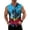 Dark Blue, variant on longantii Mens Shirts Hawaiian Style Vintage Button Down T Shirts Comfy Sleeveless Blouses with Pockets 2026 Summer New Tropical Printed Beach Floral Shirts Khaki L