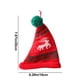 thumbnail image 3 of Adorno Navideño de Lana tejido onlyliua Mini Gorro Navideño Colgante pequeño, 3 of 6