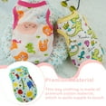 thumbnail image 4 of Methold Ropa para perros Algodón Exquisita Ropa para mascotas Sin hebillas Primavera y verano Camisetas Traje Cachorro Chaleco Patrón de Type3 NO3, 4 of 6