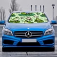 thumbnail image 2 of Awypu Cute Frog Health Car Shades for Front Windows Sunshades Keep Vehicle Cool 51.18*27.59 in, 2 of 7