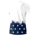 thumbnail image 4 of NIEWTR Men's Big and Tall T Shirts 250 Years American Shirt for Men American Flag T Shirt 4th of July Shirts 250 Years Birthday Tees Tops(White,XL), 4 of 5