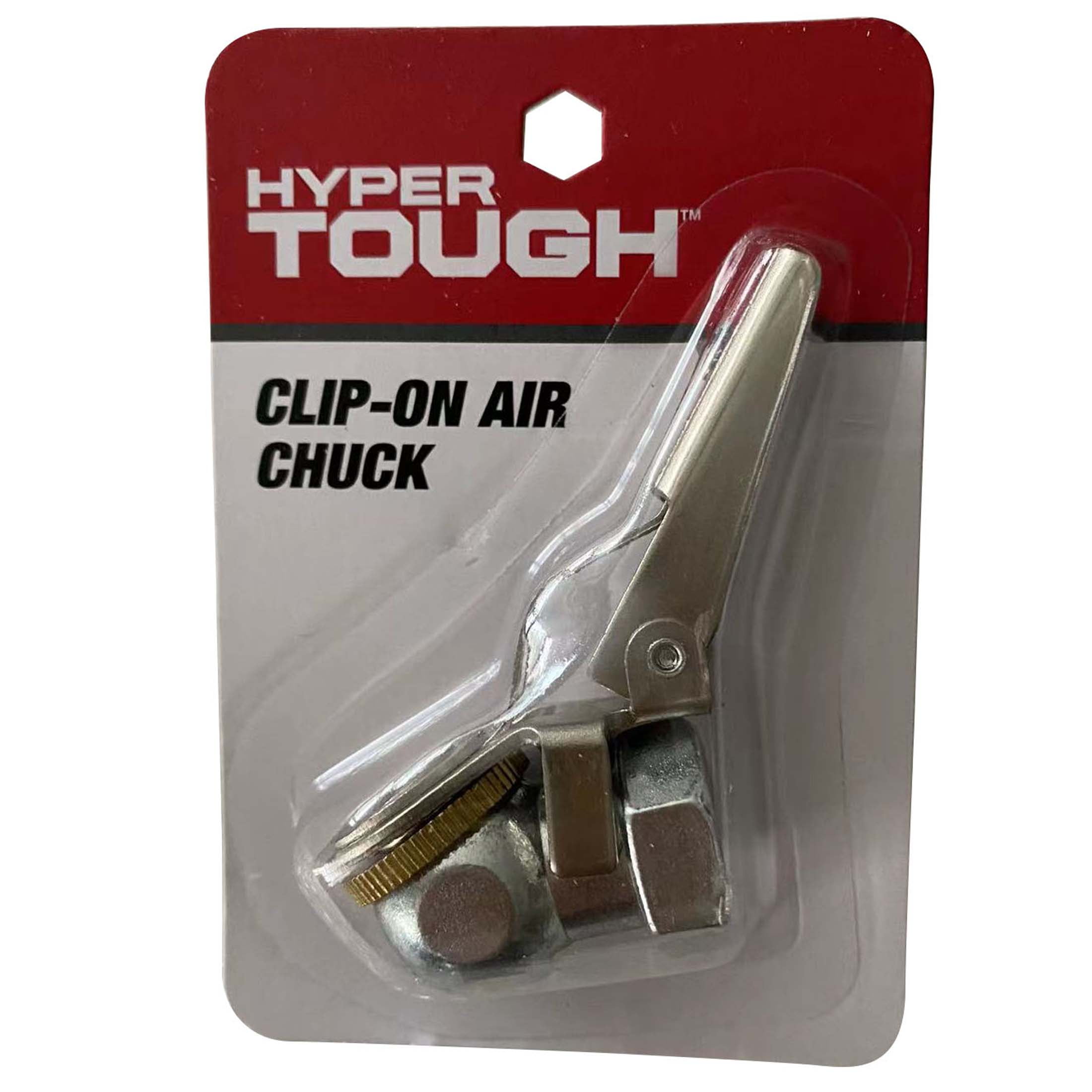 Hyper Tough Air Chuck with Clip 1/4-inch Female Thread with No Skin Type and Scent, 17-353HT