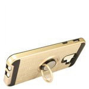 GSA Brushed Hybrid Case Ring Stand For Samsung Galaxy A6 & A600 Gold