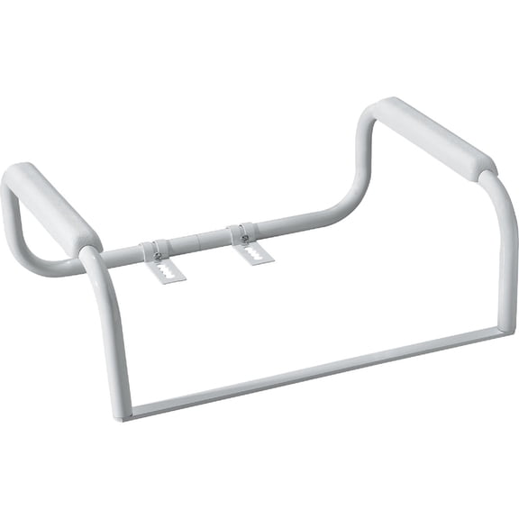 Moen Inc Moen Toilet Safety Bar Rail - Single Pack — ADA-Compliant Wall-Mount, Concealed-Screw Install