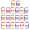thumbnail image 3 of CUITING Mini Folding Chair  Chair Phone Holder 20Pcs Vibrant Color For Office, 3 of 8