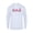 White, variant on Mickey & Minnie Valentine's Day Script Logo Trip - Pullover Hoodie for Adults - Customized-White