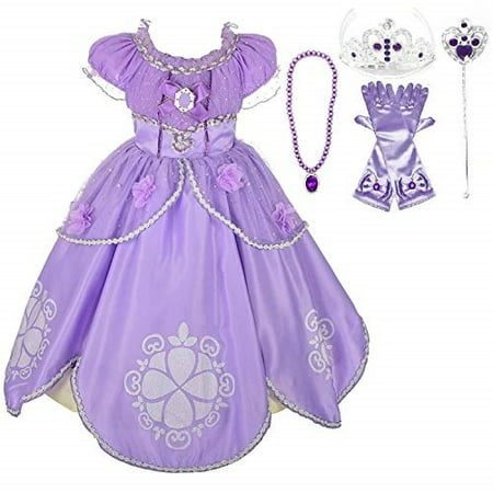 Princess Sofia Party Costume Dress up Set 56