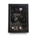 thumbnail image 6 of Bey Berk Louis Ash Wood High Laqcuer Eight Watch Winder and Storage Case, 6 of 6