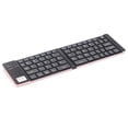 thumbnail image 4 of Mistaha GK228 Bluetooth Wireless Keyboard 66 Keys Folding Mini Portable Office Keyboard with Stand for, 4 of 8