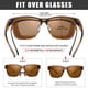 thumbnail image 3 of Gafas de Sol Polarizadas Peekaco UV400 para Usar Sobre Lentes para Hombre y Mujer, 3 of 7
