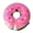 Pink - M, variant on Calm paw behavior supports pet protective inflatable collar