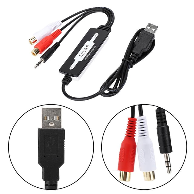 LYUMO No External Power Supply Is Required Audio Capture Card, USB Audio Capture Card, For Home