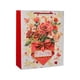 thumbnail image 2 of Bolsa de Regalo de Rosa Roja, Paquete de Regalo Romántico para El Día, Bolsa de Papel Portátil, Bolsa de Regalo Qixi para Novia, 2 of 6