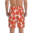 thumbnail image 2 of Yiaed Tomatoes for Men's Soft Sleep Pajama Short Lounging Pajama Shorts-XX-Large, 2 of 8
