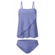 thumbnail image 4 of MKLEKYY Trajes De Baños Women High Waisted Bikini Sexy Push Up Two Piece Swimsuits Vintage Swimsuit Two Piece Retro Ruched Low Waist Solid Bikini Set, 4 of 6