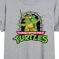 thumbnail image 3 of Teenage Mutant Ninja Turtles - Logo Character Group - Women's Oversized T-Shirt, 3 of 5