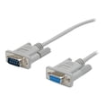 thumbnail image 2 of StarTech.com 15 ft Straight Through Serial Cable - - DB-9 (M) - DB-9 (F) - 15 ft - Serial extension cable - DB-9 (M) to DB-9 (F) - 15 ft - for P/N: 1P3FPC-USB-SERIAL, ICUSB232PROC, PCI2S5502, PEX2S953, PEX2S953LP, PEX4S953LP, 2 of 3