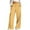 EC03_Earthy Yellow, variant on Resicozy Women's Cargo Sweatpants High Waisted Wide Leg Pants Athletic Casual Baggy Sweat Drawstring Pants with Pockets Black S