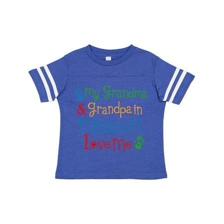 

Inktastic Missouri Grandma Loves Me Gift Toddler Boy or Toddler Girl T-Shirt