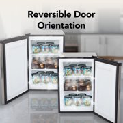 Whynter Cuf-210SS Energy Star Stainless Steel Upright Freezer with Lock, 2.1 cu ft