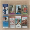 AARCO Products LRC108 Clear-Vu Pamphlet Display 8 Pamphlet Pockets 4 Stack