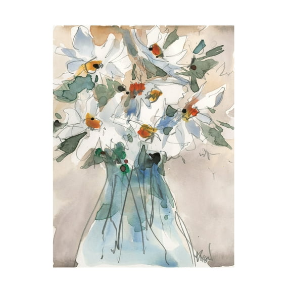 Samuel Dixon 'Daisy Point of View II' Canvas Art