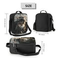 thumbnail image 2 of Disketp Pilot Cat In Vintage Plane Insulated Lunch Bag Lunch Box - Lunch Bag for Men Adult Women, 2 of 7