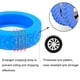 thumbnail image 4 of Protector de ruedas de equipaje 8 Uds cubierta protectora de rueda de equipaje resistente al desgaste de silicona para equipaje de mano, 4 of 7