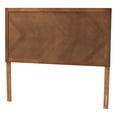 thumbnail image 2 of Baxton Studio Terrian Classic and Traditional Ash Walnut Finished Wood Queen Size Headboard, 2 of 8